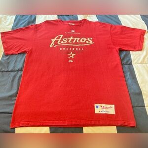 MLB Houston Astros Authentic Collection Majestic® Athletic Men’s Shirt L Red